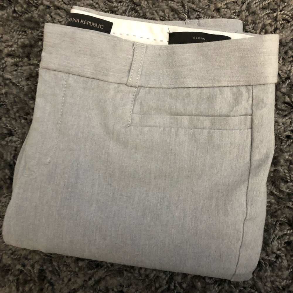 Banana Republic Sloan Pants size 6, light grey